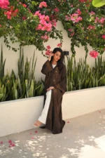 Abaya with Handwork - Image 3